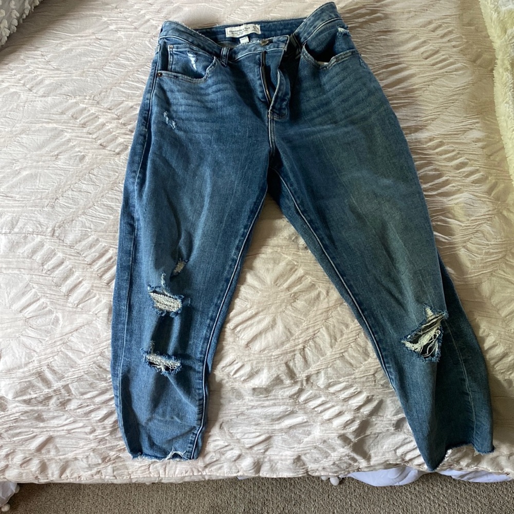 Abercrombie Jeans: Super Skinny Ankle High Rise